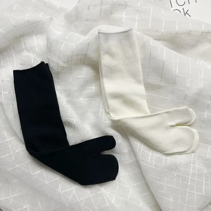 Cozy Cabin Two Toe Socks - Image 4