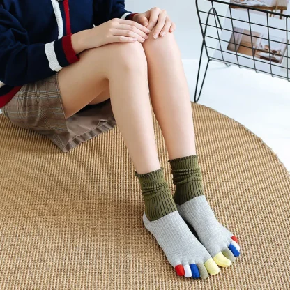 Funny Charm Toe Socks - Image 5