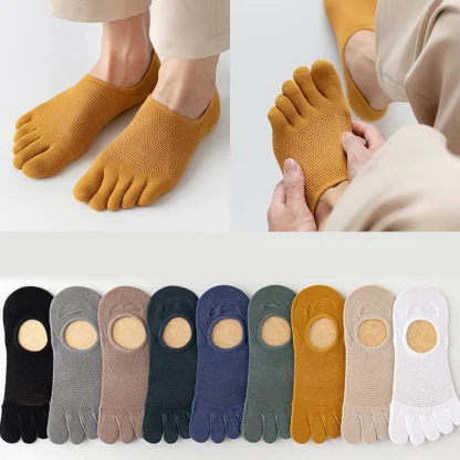 Active Toe-Hugging Crew Socks - Image 2