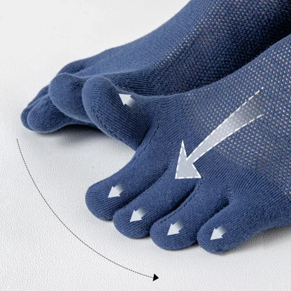 Active Toe-Hugging Crew Socks - Image 5
