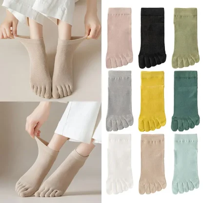 Cozy Charm Five-Toe Socks - Image 6