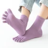 Plain Socks with Five Toes - Image 3