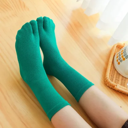 Middle Tube Toe Socks - Image 2
