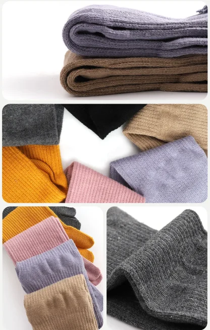Ruffle Top Toe Separator Socks - Image 7