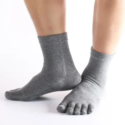 Mid Tube Five Fingered Socks