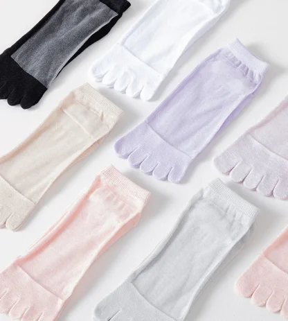 Ankle Open Socks with Toes - Image 6