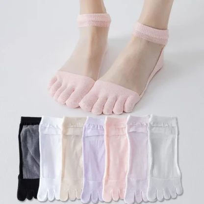 Ankle Open Socks with Toes - Image 2