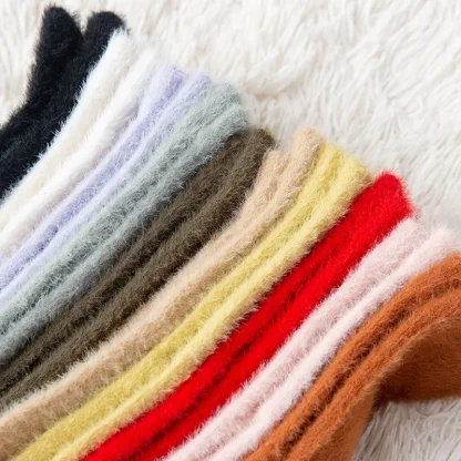 Thick Fluffy Split Toe Socks - Image 7