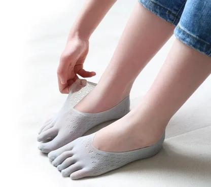 Summer Mesh Socks with Toes - Image 6